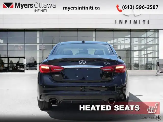 2021 INFINITI Q50 Essential Tech - Sunroof - Heated Seats in Cars & Trucks in Ottawa - Image 4