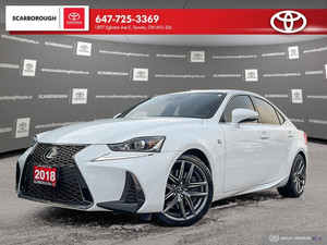 2018 Lexus IS 300 IS 300 AWD | Leather | Sunroof | Alloys