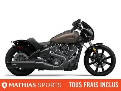 Concessionnaire des véhicules neufs et d'occasion. Cruiser INDIAN Sport Scout Limited 2025 FINANCEME...