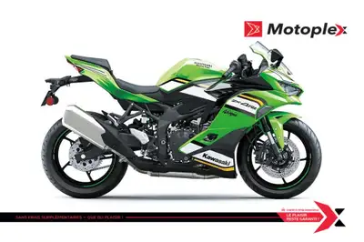Ninja ZX-4RR KRT Dans une categorie bondee de modeles sport de 400 cm? Kawasaki introduit un nouveau...