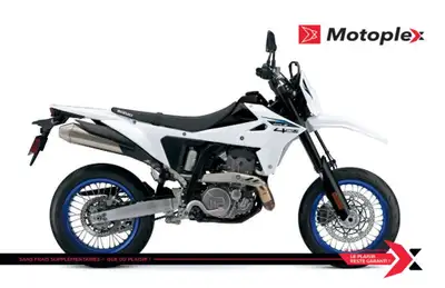 DR-Z4SM Decouvrez la nouvelle DR-Z4SM Supermoto une moto qui amplifie votre confiance et alimente vo...