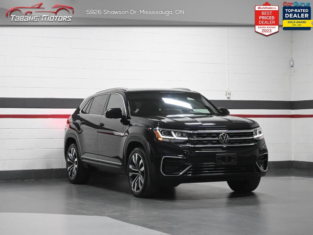 2023 Volkswagen Atlas Cross Sport Execline No Accident Brown Lea in Cars & Trucks in Mississauga / Peel Region - Image 3