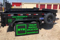 BTB TRAILER RENTALS, CARGO, DUMP, CAR HAULER, BEST RATES!!