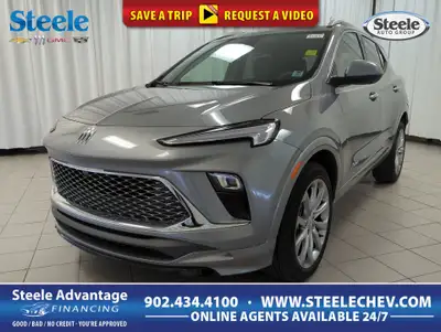 Arrive in style with our 2024 Buick Encore GX Avenir AWD that is a bold expression of luxury in Moon...
