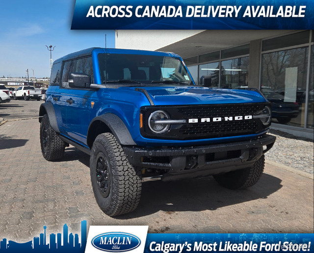 2025 Ford Bronco BADLANDS | SASQUATCH PKG | BLACK APP PKG | G.O. in Cars & Trucks in Calgary