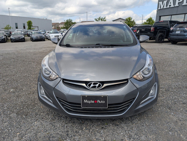 2016 Hyundai Elantra Limited | NAVI | LEATHER | SUNROOF| CAMERA in Cars & Trucks in London - Image 3