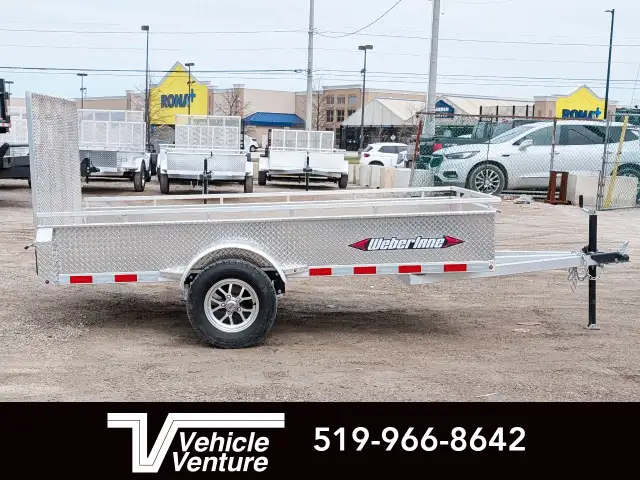 2025 WEBERLANE 6X10 ALUMINUM UTILITY in Cargo & Utility Trailers in Oakville / Halton Region - Image 4