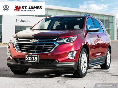 2018 Chevrolet Equinox Premier | LOCAL ONE OWNER | HEATED SEATS