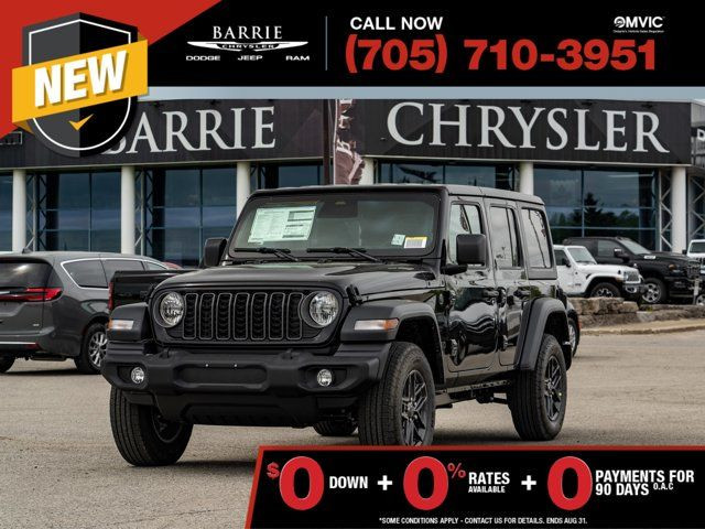 2025 Jeep Wrangler Sport S in Cars & Trucks in Barrie