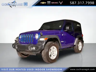 Find supreme performance with our used 2019 Jeep Wrangler Sport S 2 Door 4X4 that's at your command...