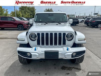 2023 JEEP WRANGLER HIGH ALTITUDE 4XE Bright White Black Quilted Nappa Leather Faced Bucket Seats 2L... (image 8)