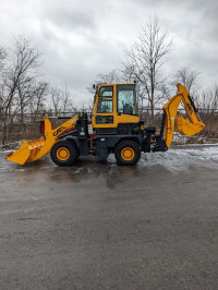 2024 CAEL Mini Backhoe Loader Mini Front End Wheel Loader 1.5T/2