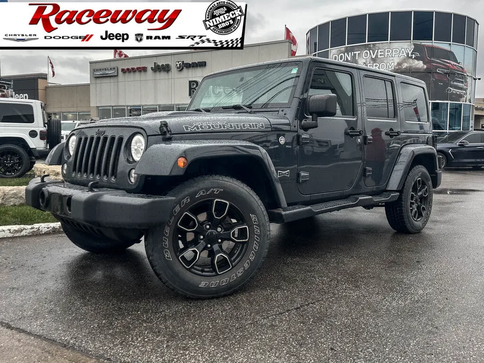 2017 Jeep Wrangler UNLIMITED SAHARA | LEATHER | BLUETOOTH +++