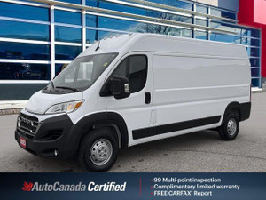 2023 RAM ProMaster 159 | Apple Carplay | Seafety Tech | Cruise Control |