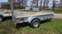 LWL galvanized single axle 5'x10' trailer