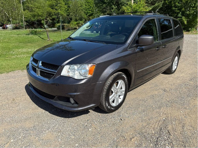 2017 Dodge Grand Caravan Crew Plus gps cuir tv/dvd in Cars & Trucks in Lanaudière - Image 2