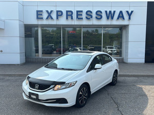 2013 Honda Civic EX AUTOMATIC, HEATED SEATS, SUNROOF, AS TRADED