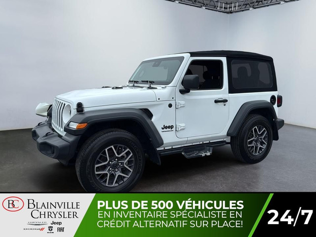 2024 Jeep Wrangler SPORT S UCONNECT CARPLAY SIEGES CHAUFFANTS in Cars & Trucks in Laval / North Shore
