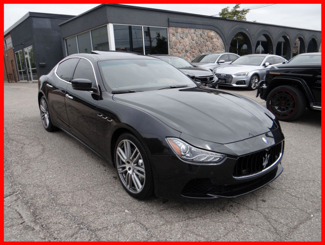 2014 Maserati Ghibli S Q4 AWD*HARMAN-KARDON/NAVI/BACKUP CAM/LEAT in Cars & Trucks in City of Toronto