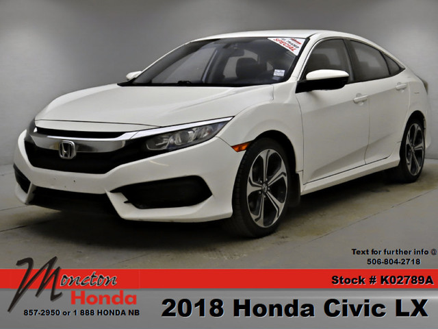  2018 Honda Civic LX in Cars & Trucks in Moncton