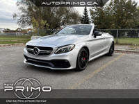 2018 Mercedes-Benz C63 S AMG V8 4.0L Biturbo 503HP Convertible C