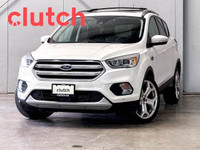 2018 Ford Escape Titanium 4WD w/ Nav, Heated Front Seats, Rearvi