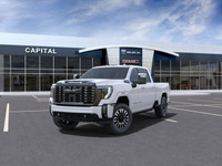 This 2025 GMC Sierra 3500HD in Summit White is equipped with 4WD and Turbocharged Diesel V8 6.6L/ en... (image 7)
