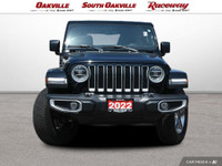 2022 Jeep Wrangler Unlimited Sahara Black Clearcoat 2.0L I4 DOHC 8-Speed Automatic Call us at (905)... (image 1)