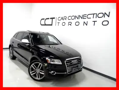 2014 AUDI Q5/SQ5 3.0T TECHNIK CARFAX VERIFIED, CLEAN TITLE, NO ACCIDENTS, DEALER SERVICED!! 172,000...