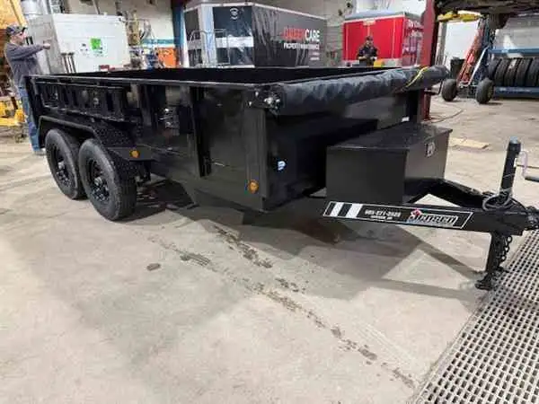 FOREST RIVER DUMP FARLPS 6X12 TANDEM AXLE in Cargo & Utility Trailers in Oshawa / Durham Region - Image 8