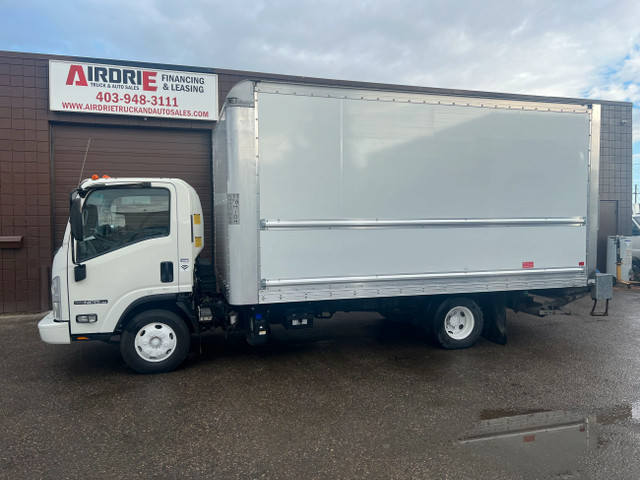 2018 Isuzu NPRHD 4X2 16 FT Box Truck/Van Body in Cars & Trucks in Calgary