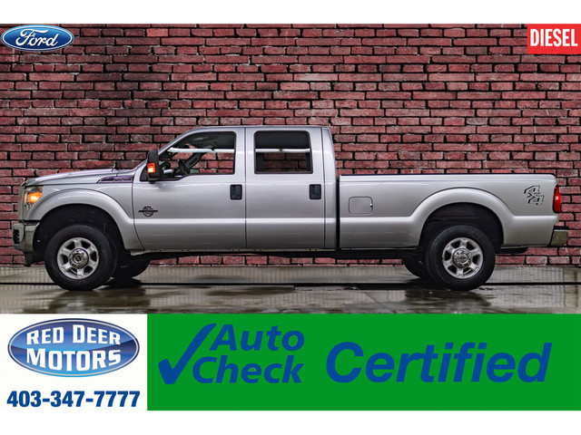 2016 Ford F-250 4x4 Crew Cab XLT Longbox Diesel in Cars & Trucks in Calgary