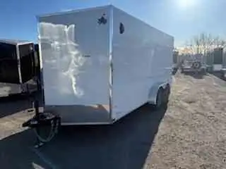 2025 Forest River Cargo 7X16 Tandem Axle The Best Value Cargo Trailer In Ontario. This trailer has 2...