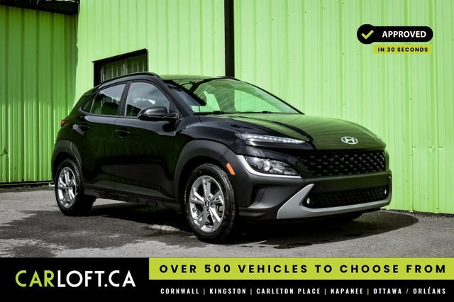 2022 Hyundai Kona Preferred AWD • HEATED SEATS • APPLE CARPLAY in Cars & Trucks in Kingston