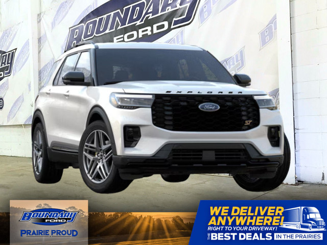 2025 Ford Explorer ST | HILL START ASSIST | B&O AUDIO | REMOTE S in Cars & Trucks in Lloydminster