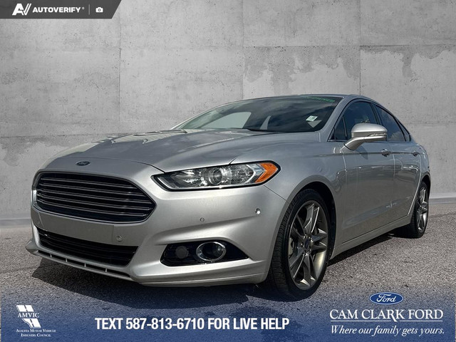 2016 Ford Fusion Titanium HEATED / COOLED LEATHER SEATS | HEA... in Cars & Trucks in Red Deer