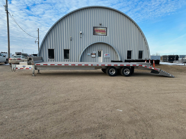 2022 Eby 102" x 30' Deckover Equipment Trailer 25K Base in Cargo & Utility Trailers in Portage la Prairie - Image 2