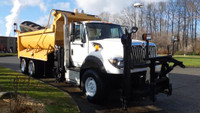 2015 international WorkStar 7600 Dump Truck With Plow/Spreader A