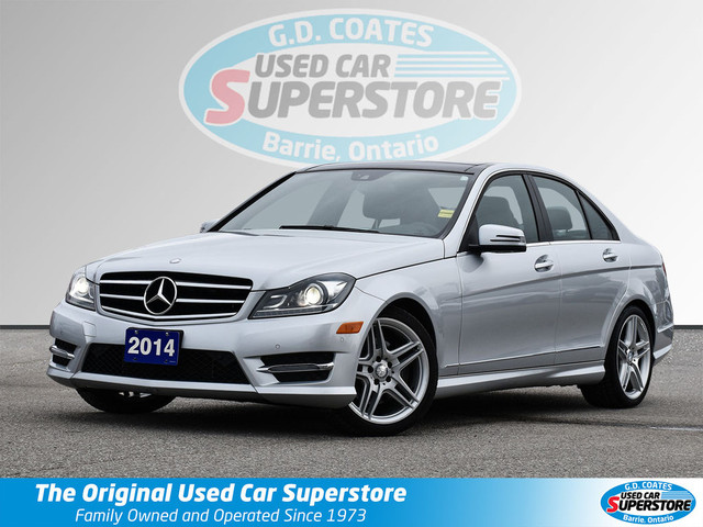 2014 Mercedes-Benz C-Class C350 4MATIC ~Nav ~Camera ~Roof ~Bluet in Cars & Trucks in Barrie