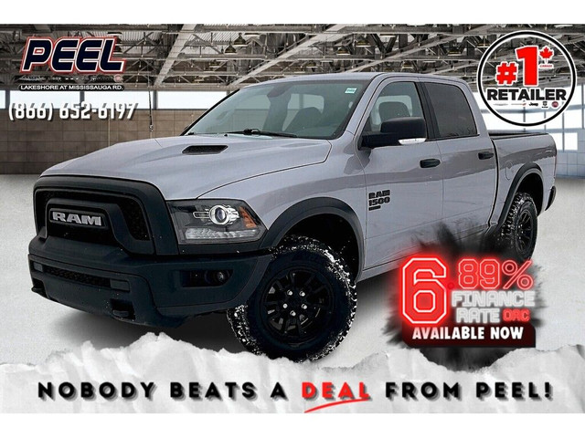2022 Ram 1500 Classic Warlock Crew | All-terrain Pkg | 3.55 Axle in Cars & Trucks in Mississauga / Peel Region