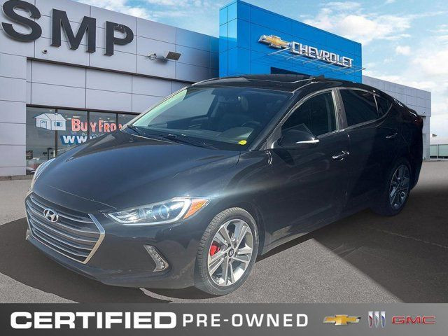 2017 Hyundai Elantra Limited | Leather | Sunroof | Nav in Cars & Trucks in Saskatoon
