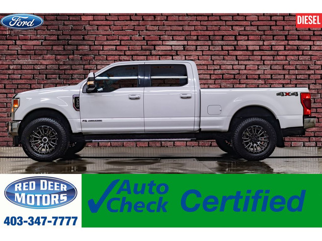 2020 Ford F-350 4x4 Crew Cab Lariat Diesel Leather Roof Nav in Cars & Trucks in Red Deer