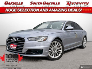 2016 Audi A6 TECHNIK | GPS NAVI | SUNROOF | VENTED LEATHER |