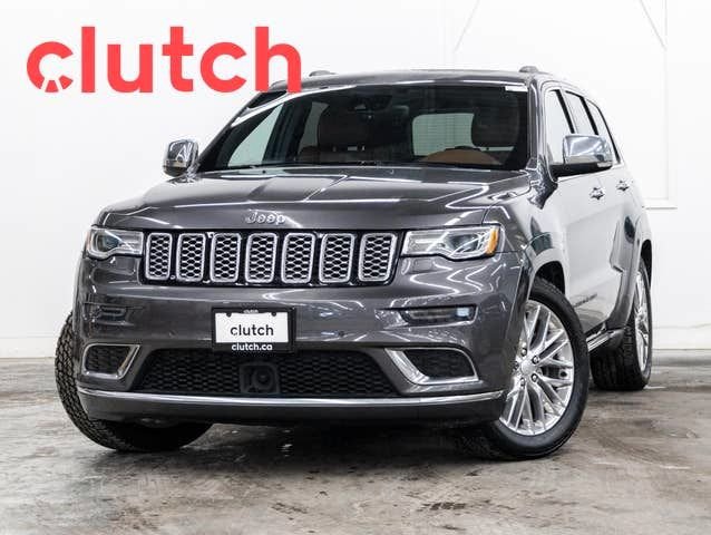 2017 Jeep Grand Cherokee Summit 4x4 w/ Front Heated Seats, Rearv in Cars & Trucks in City of Toronto