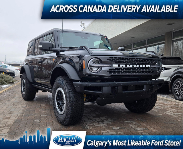 2025 Ford Bronco BADLANDS | SASQUATCH PKG | CO-PILOT360 | G.O.A. in Cars & Trucks in Calgary