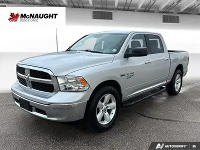 Command the road with this powerful 2019 Ram 1500 Classic SLT Crew Cab Pickup, boasting a robust 5.7...