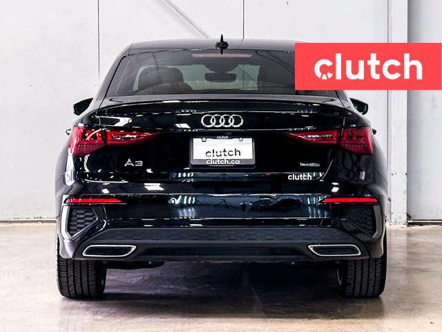2023 Audi A3 Progressiv 40 AWD w/ Apple CarPlay, Heated Front Se in Cars & Trucks in Ottawa - Image 4