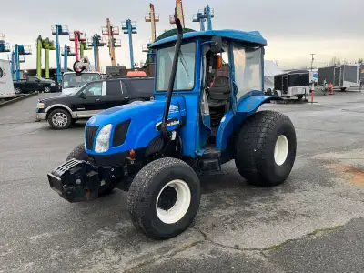 2007 New Holland TN70A Tractor 4x4 Diesel, blue exterior, black interior, vinyl. $15,810.00 plus $37...