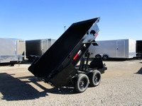 2024 RawMaxx SDX Tandem Axle Steel Dump Trailer 7,000 Lb - 60 x 