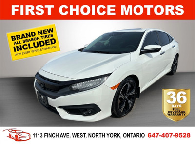2018 HONDA CIVIC TOURING ~AUTOMATIC, FULLY CERTIFIED WITH WARRAN